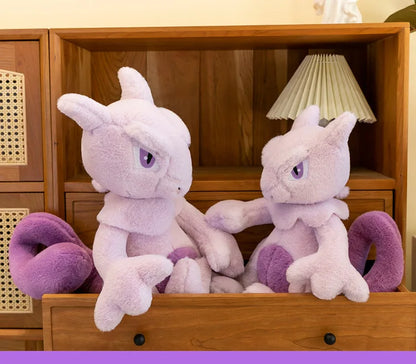 35/85cm Mewtwo Pokemon Plush Toys Large Anime Doll Pillow Cartoon Mew Pokémon Plushie Kawaii Stuffed Gift for Kids Birthday