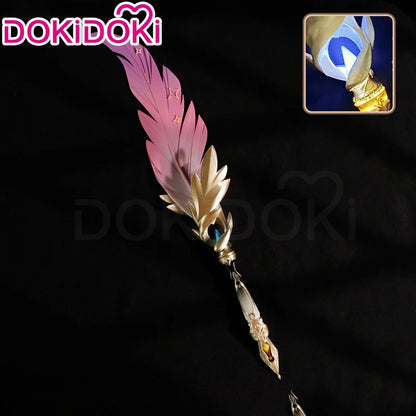 Trailblazer Stelle Caelus Luminous Magic Pen Cosplay Props Game Honkai: Star Rail DokiDoki HSR Feather Pen Cosplay Accessory