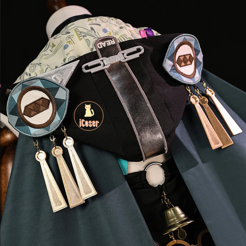 Zenless Zone Zero Lucia Cosplay Costume Wig Uniform Cloak Headwear Tail Spook Shack Halloween Party for Women Girls Role Play