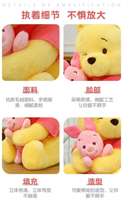 35/45/60cm Big Size Disney Winnie Anime Plush Stuffed Doll Room Decor Plushies Pillows Kawaii Ornaments Children's Holiday Gifts