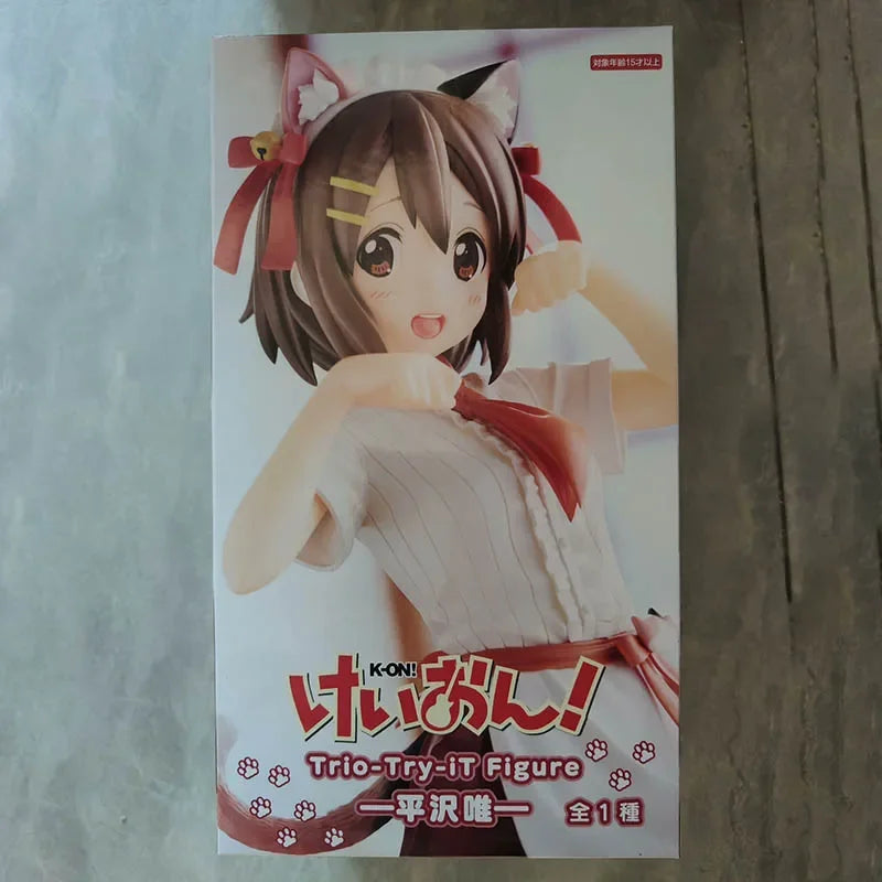 FuRyu K-ON Trio PVC Anime Figure Model 21-22CM - Hirasawa Yui
