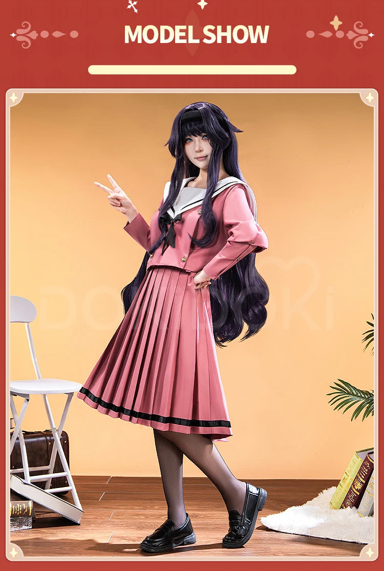 IN STOCK Waguri Kaoruko Cosplay Costume Anime The Fragrant Flower Blooms with Dignity【S-2XL】DokiDoki-R Halloween Plus Size