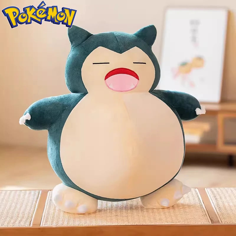 30/50CM Big Size Pokemon Snorlax Plushies Cartoon Anime Plush Soft Doll Pillow Kawaii Stuffed Plushie Ornament Children's Gifts