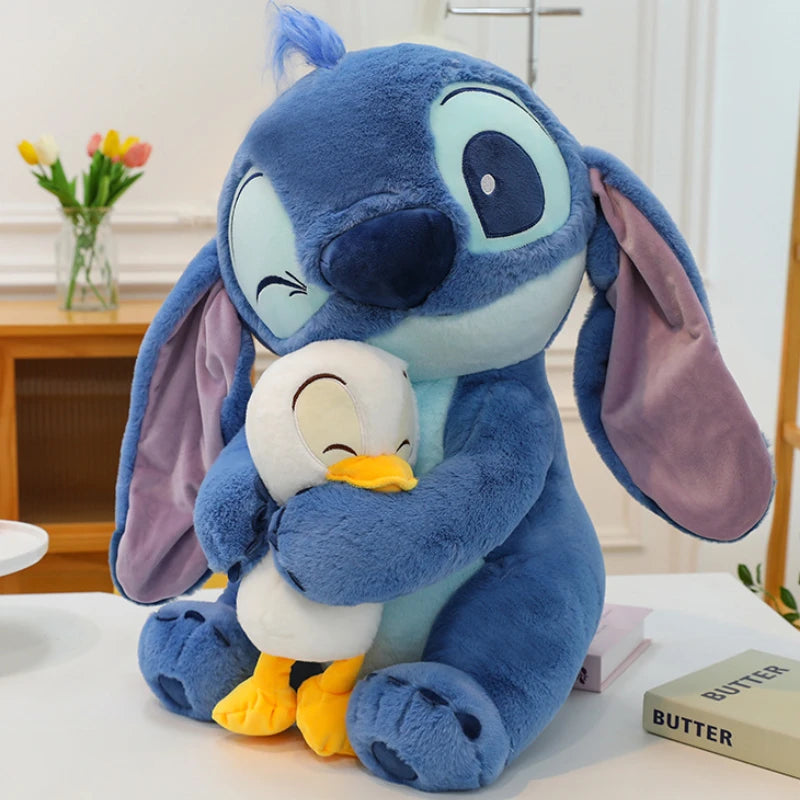 67cm Big Size Disney Lilo & Stitch Anime Plush Stuffed Doll Room Kawaii Plushies Pillow Decorations Children's Holiday Gifts
