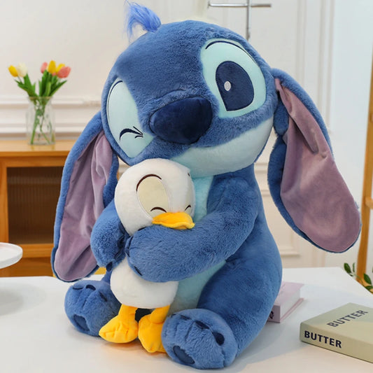 67cm Big Size Disney Lilo & Stitch Anime Plush Stuffed Doll Room Kawaii Plushies Pillow Decorations Children's Holiday Gifts