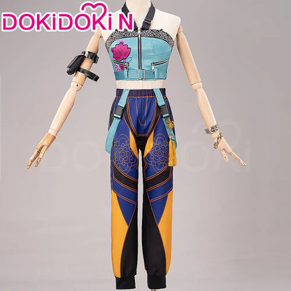 IN STOCK Rumii Zoeyy Miraa Cosplay Costume【XS-3XL】DokiDoki-N Women Yellow Suit Rumii Costume Halloween Cosplay How It's Done