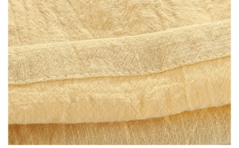 90-160cm Linen Shorts for Boys Teen Short Pants Cotton Loose Casual Toddler Girl Shorts Blank Navy Blue Green Yellow Kids Shorts