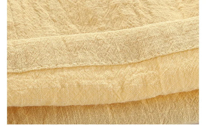 90-160cm Linen Shorts for Boys Teen Short Pants Cotton Loose Casual Toddler Girl Shorts Blank Navy Blue Green Yellow Kids Shorts