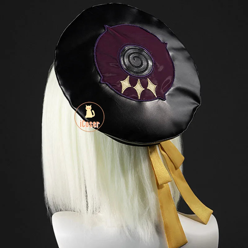 Zenless Zone Zero Yidhari Cosplay Costume Wig Uniform Bodysuit Hat Spook Shack Halloween Party for Women Girls Role Play Outfit