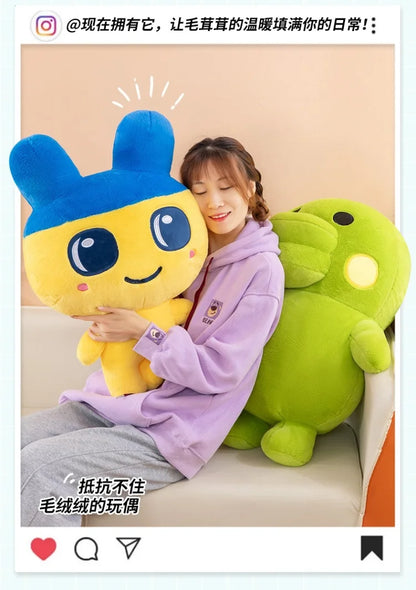 40/50/70cm Big Size Tamagotchi Kawaii Anime Plush Stuffed Doll Cartoon Room Decoration Plushies Children's Pillow Holiday Gift
