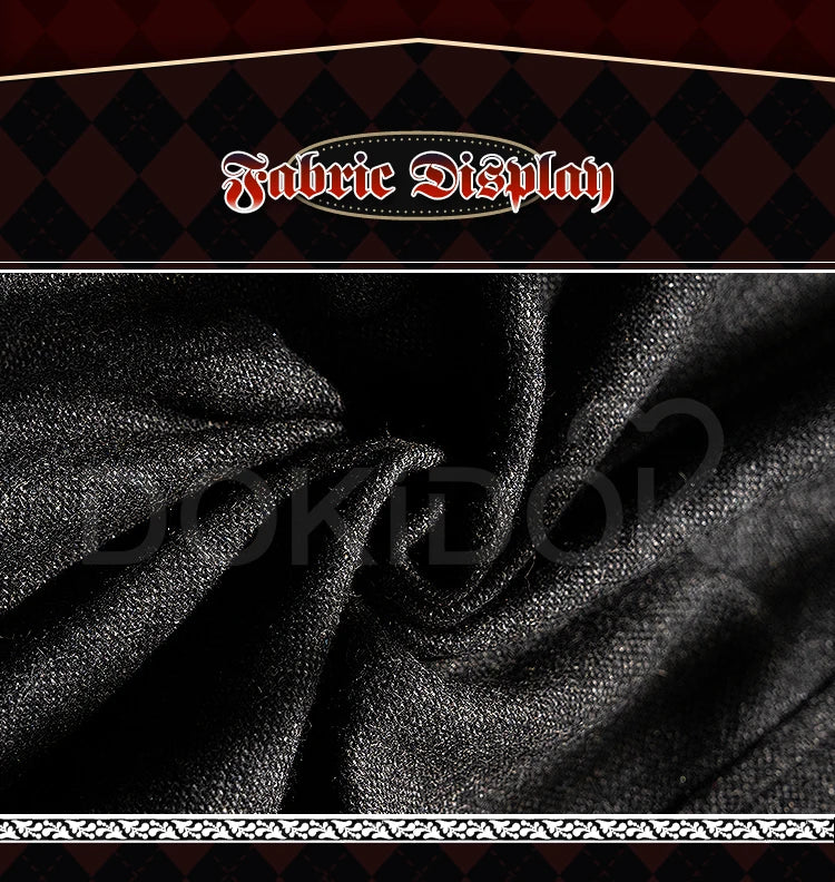 Gehrman Cosplay Costume Game Bloodborne Cosplay【XS-3XL】DokiDoki-R Men Hunter Halloween Costume Gehrman Hat Plus Size