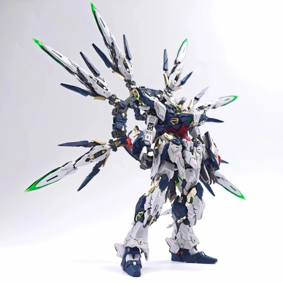 ALL INCLUSIVE FULLSION APOCALYPSE WHITE PHOENIX 1/100 Skeleton Assembling Mecha Model Toy Accessories Package