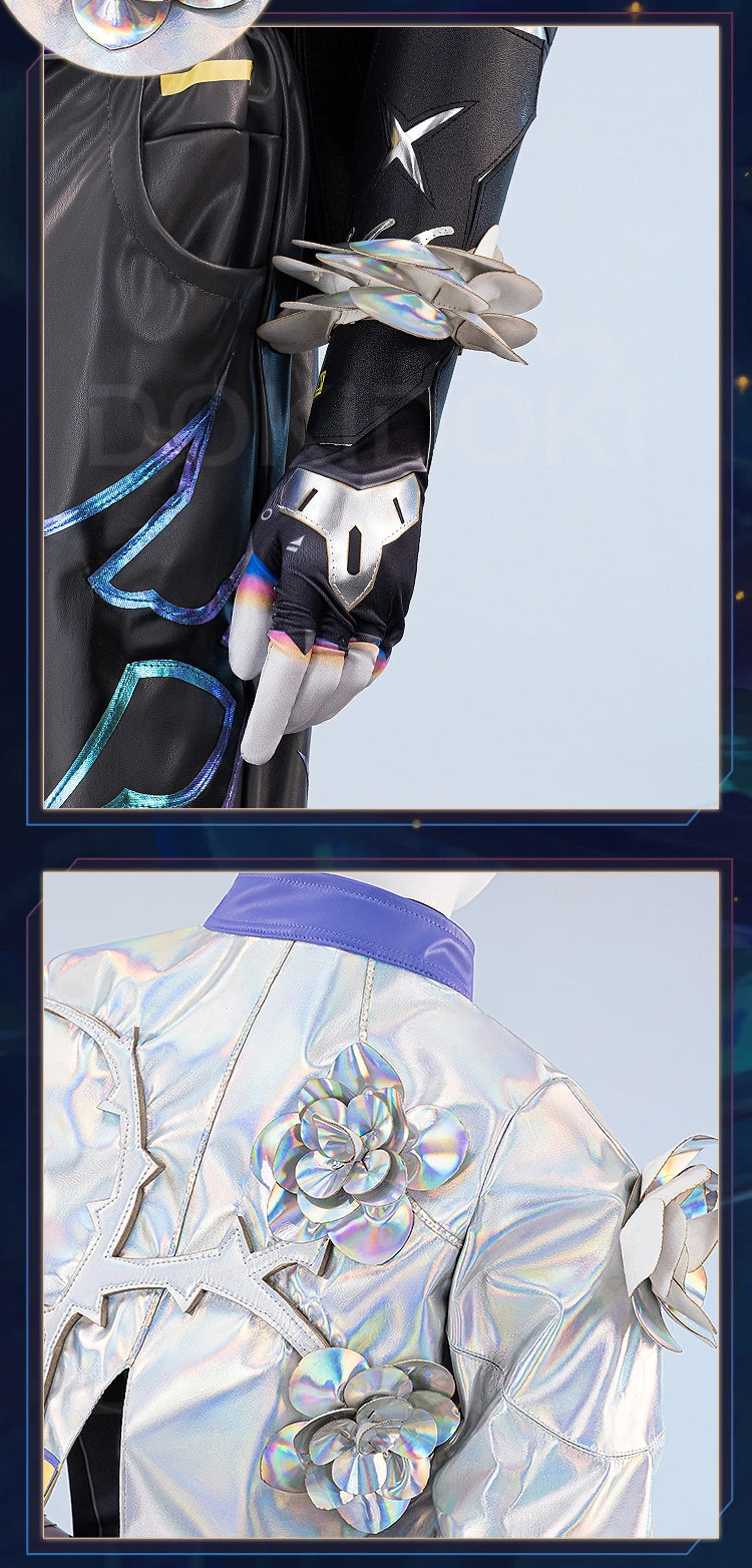 Vyse Cosplay Costume Game Cosplay【XS-3XL】DokiDoki-R Women Black Costume Vyse Halloween Cosplay Plus Size