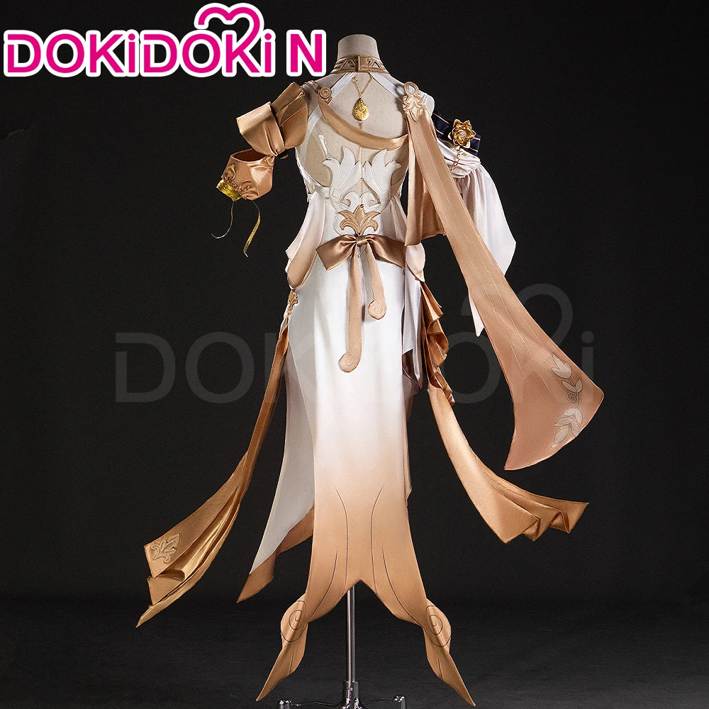 IN STOCK Aglaea Cosplay Costume Game Honkai: Star Rail【XS-3XL】DokiDoki-N HSR Women Halloween Dress Amphoreus Aglaea Plus Size
