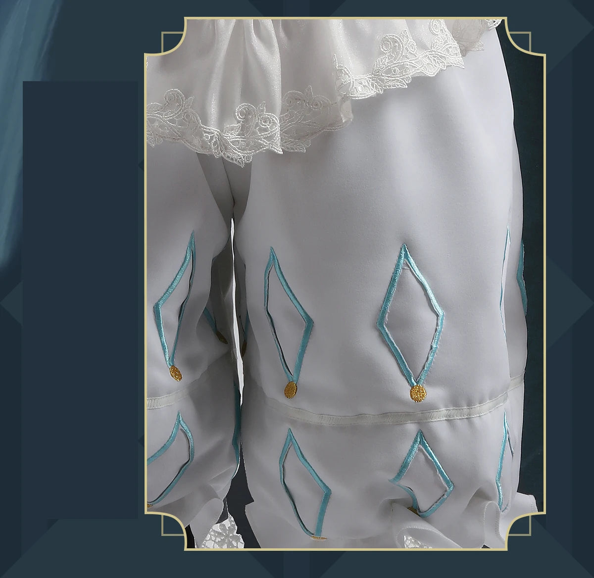 UWOWO Collab Series: Game Identity V Grave Keeper Half-Elf Knight Cosplay Costume