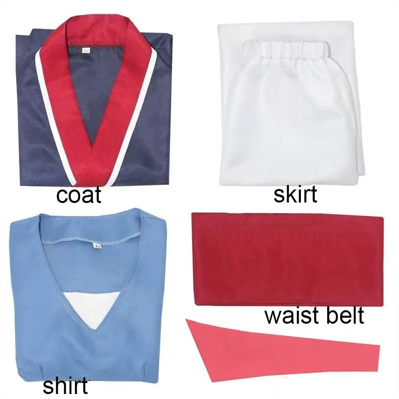 HOMCHEE TRENDS Mulan Costume Adult Cotton Polyester Set - costume only(no wig) / XXXL