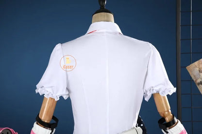 Chinatsu Remiel Cosplay Costume Wig Dress Zenless Zone Zero Uniform Headwear Angels of Delusion Halloween Party for Women Girls