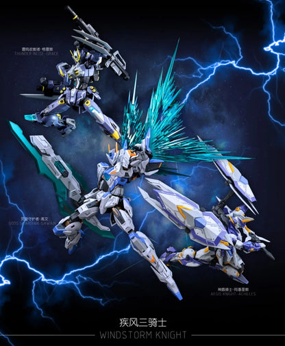 SNAA 1/144 SC-004 Aegis Knight Achilles Series Assembly Model Mecha Action Figure ABS Frame Detachable Collectible Toy