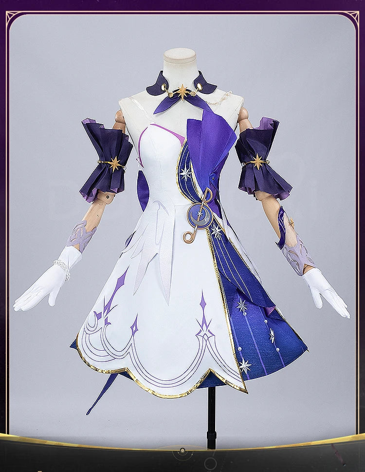 IN STOCK Robin Cosplay Costume Game Honkai: Star Rail Cosplay【XS-3XL】DokiDoki-N Honkai Female Costume Robin Cosplay Plus Size