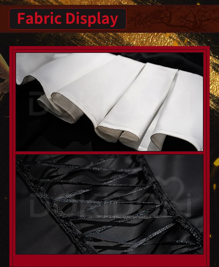 Peronaa Cosplay Costume【S-3XL】DokiDoki-SR Women Cute Dress Ghost Princess Cosplay Hat Umbrella Plus Size