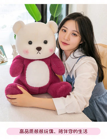 65cm Kawaii Little Bear Plush Doll Cute Soft Anime Lina Bear Plush Doll Cartoon Valentine's Day Birthday Gift Children's Holiday