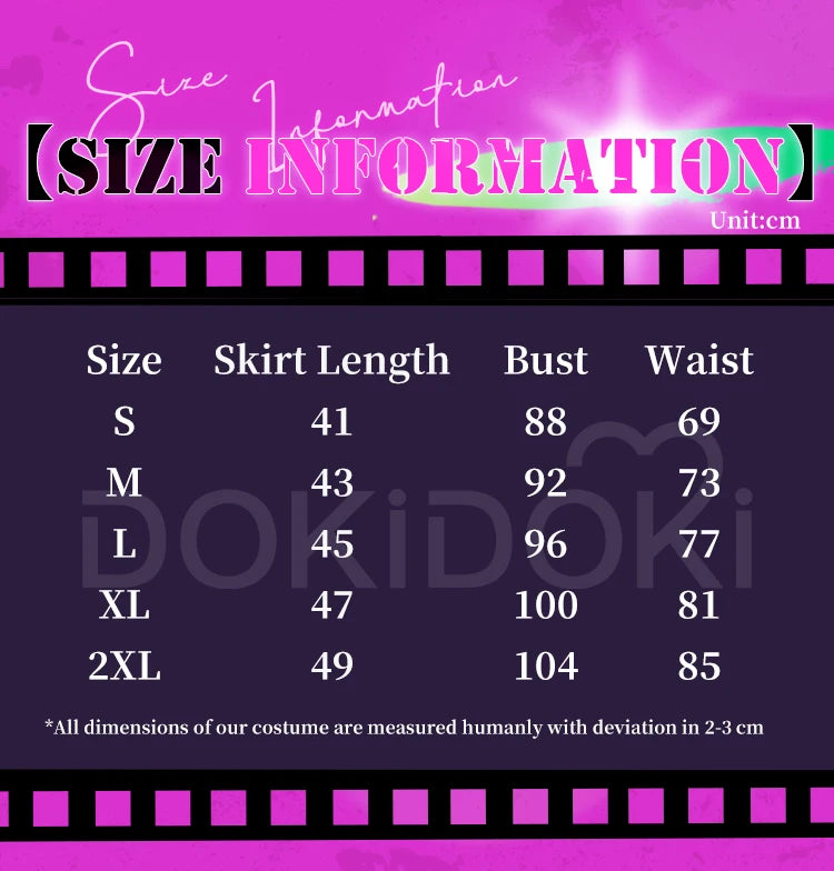 Hoshino Ai Cosplay Costume Anime Oshi no Ko Cosplay 【S-2XL】DokiDoki-R Hoshino AI Women Idol Pink Dress Costume Plus Size