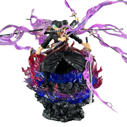 24cm One Piece Anime Onigashima Asura Ninjiru Sauron Action Figure Model Toys Pvc Statue Doll Collection Decoration Toys Gift