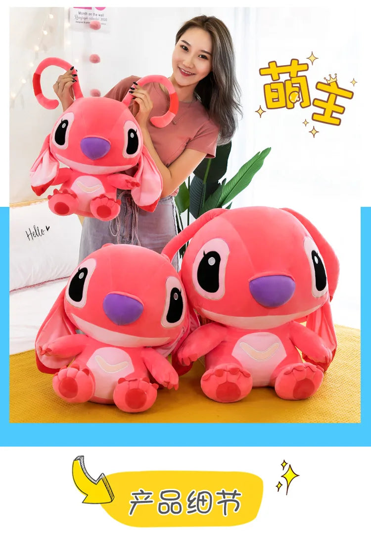 Big Size Hot Style Disney Stitch Plush Doll Toys Anime Lilo & Stitch Stuffed Doll Cute Stich Plush Doll Kids Xmas Baby Gift