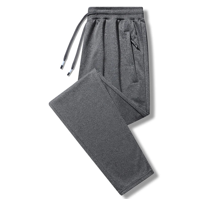 Chrlck Men’s Tight Sweatpants Straight Jogging Pants Casual Sport Running Trousers Spring Summer - Loose-Dark Gray / S