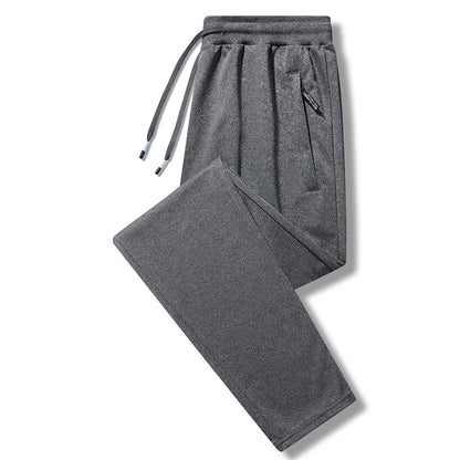 Chrlck Men’s Tight Sweatpants Straight Jogging Pants Casual Sport Running Trousers Spring Summer - Loose-Dark Gray / S