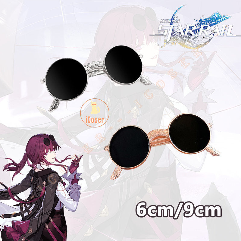Kafka Cosplay Headwear Sunglasses Hairpin Game Honkai Star Rail Cos Props Stellaron Hunters Astral Express Girls Women Accessory