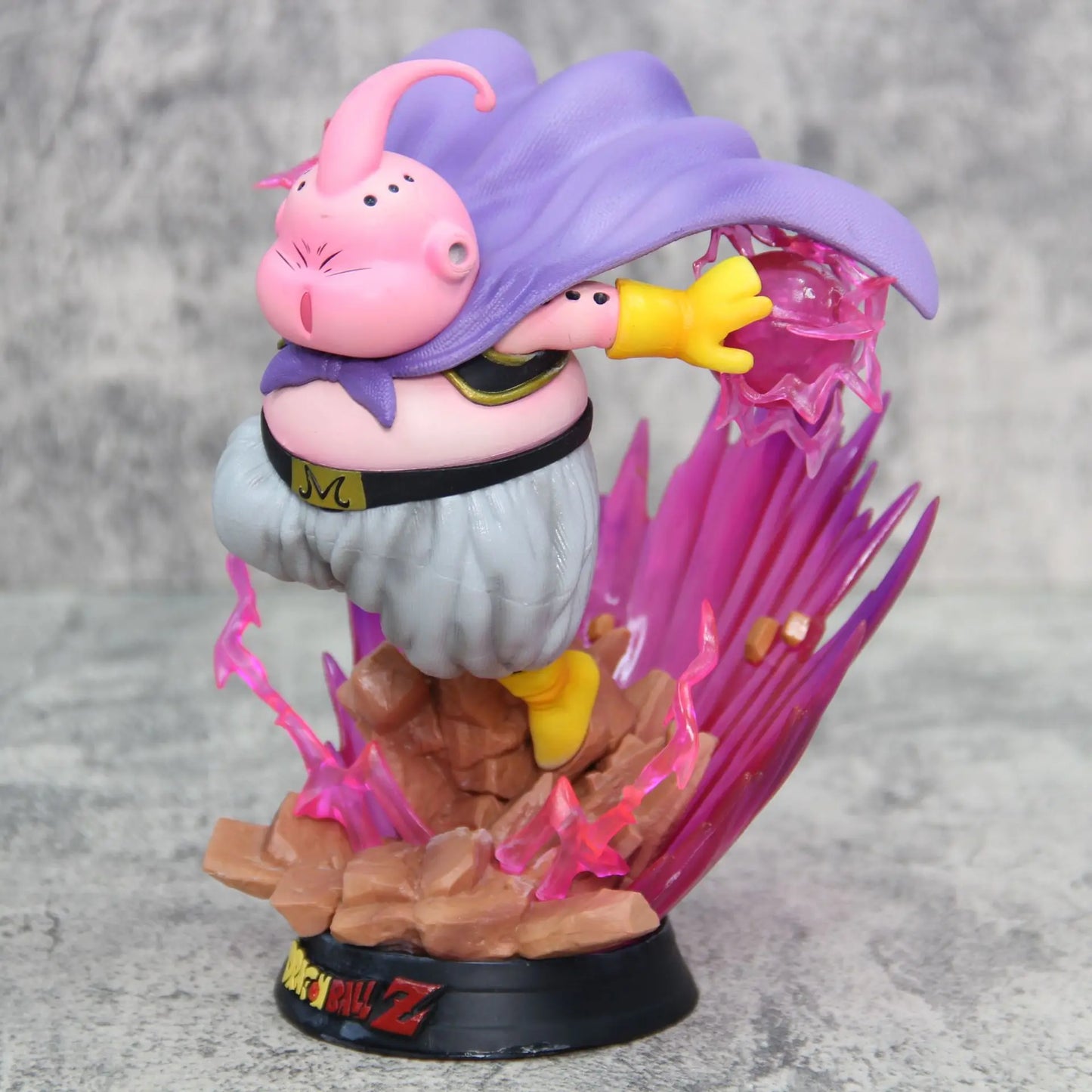 Dragon Ball Majin Buu Glowing Anime Statue - Pvc Collectible Figure Desktop Decoration Ornaments Kid Birthday Gift Toy 19cm