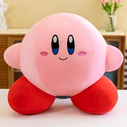 50cm Big Size Star Kirby Anime Plush Stuffed Doll Pink Plushies Room Decoration Kawaii Peluche Pillow Children's Holiday Gift
