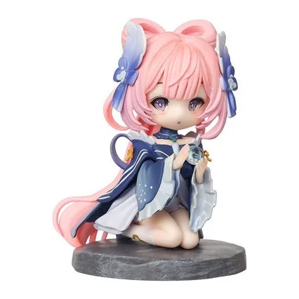 New Sangonomiya Kokomi Figure Genshin Impact Anime Figurine Sangonomiya Q Version Pvc Models Statue Customized Doll Decora Gift