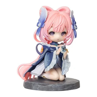 New Sangonomiya Kokomi Figure Genshin Impact Anime Figurine Sangonomiya Q Version Pvc Models Statue Customized Doll Decora Gift