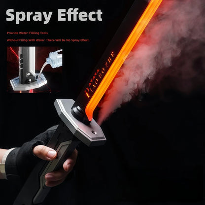Party Glowing Atmosphere Light Props Christmas Gifts Star Sparks Battle Blade Rechargeable Type-C Various Changes In Lighting