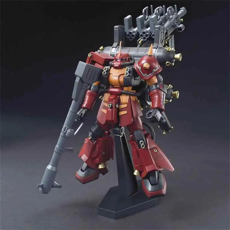 HGUC MS-06R 1/144 Scale Mecha Warrior Action Figure Model Toy with Detachable Parts High Detail Assembly Collectible
