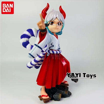 New 17cm One Piece Wano Yamato Anime Figure Childhood Yamato Figurine Action Model GK Statue PVC Collection Toys Gifts