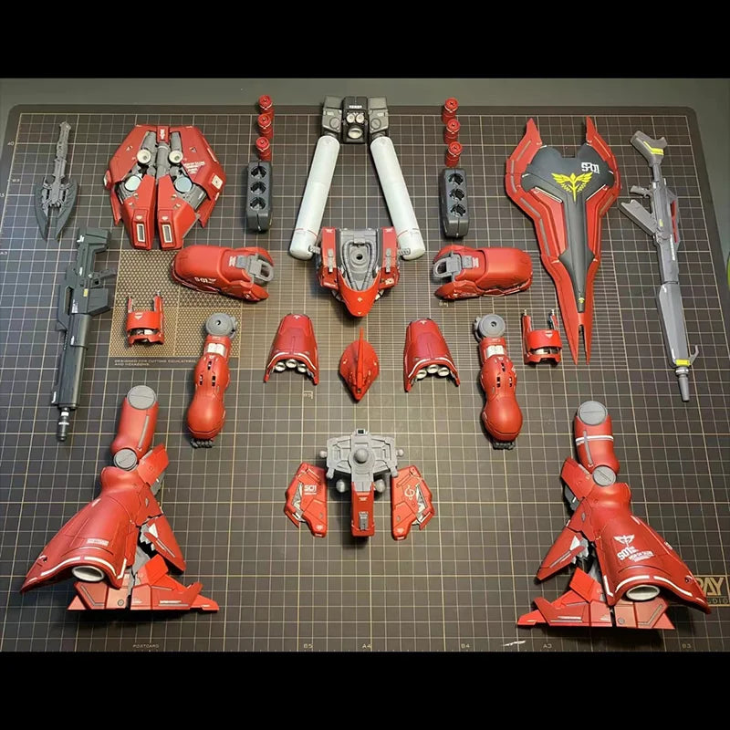 In Stock DABAN 6631 SAZABI Ver.Ka MG 1/100 Assembly Model Kit Action Figures Plastic Model Kits Robot Collection Kids Toy