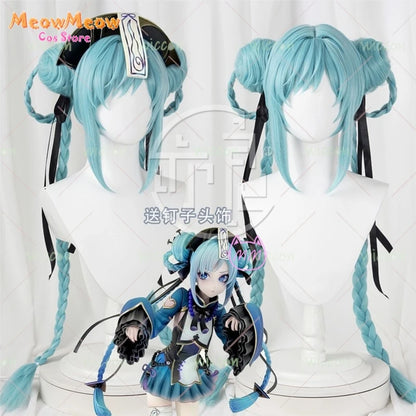 Project Sekai Zombie Cosplay Costume Adult Woman Polyester - wig / S