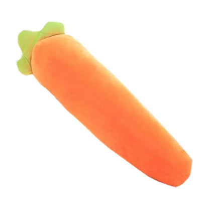 90/110cmKawaii Simulation Carrot Plush pillow toy Cute Soft Stuffed Vegetable Carrot Pillow Doll for Kids girl boy birthday Gift