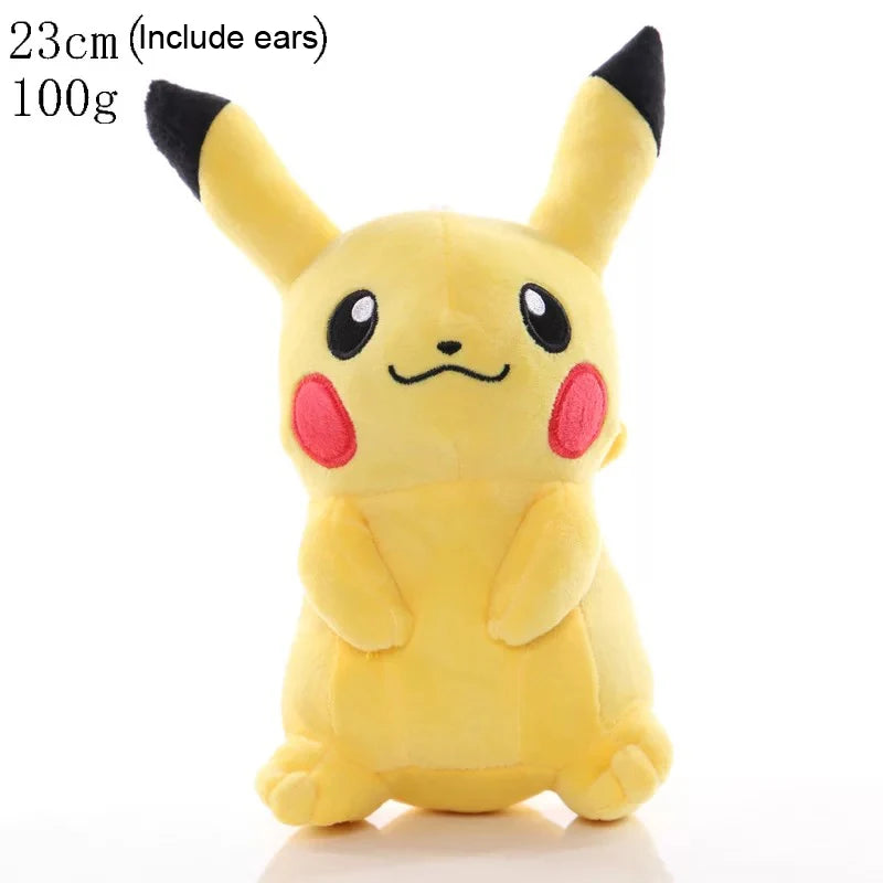 Anime  Blastoise Kawaii Plush Toys Pikachu Greninja Zeraora Stuffed Cute Collectibles Room Decor Children Holiday Gifts