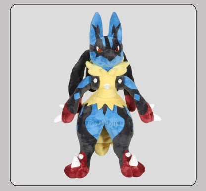 130/70CM Super Big Size Pokemon Lucario Plushies Cartoon Anime Character Stuffed Plushie Pillow Home Furnishing Gift Collection