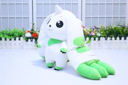 45cm Big Size Digital White Lop Mona Anime Plush Stuffed Doll Kawaii Room Decoration Plushies Pillow Ornaments Holiday Gifts