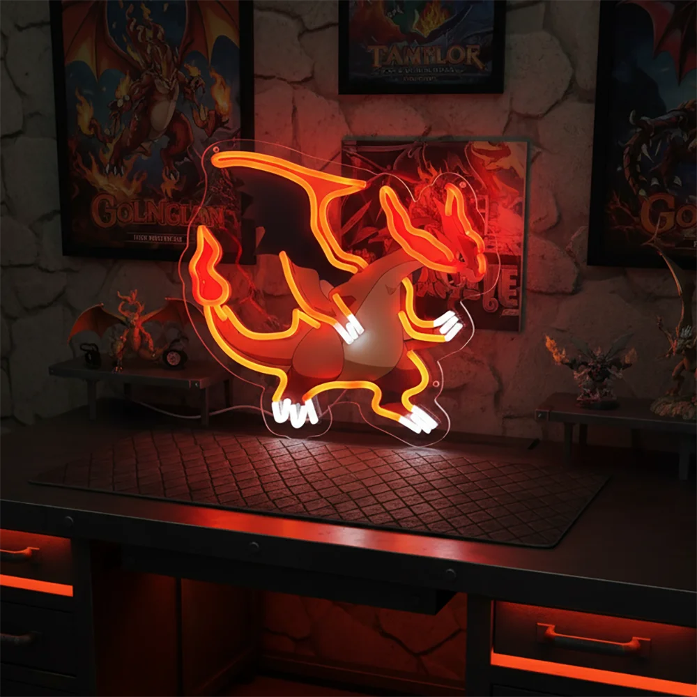 Custom Anime Acrylic Neon LED Light/Lamp Dragon Ball Z Artwork for Home Festival Decor Party Bar Hotel Salon Business Shop,Etc.
