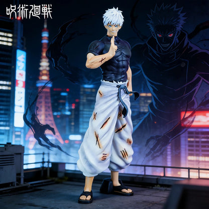 23.5cm Anime Jujutsu Kaisen Gojo Satoru PVC Action Figure Statue Desktop Ornament Model Toy Gift