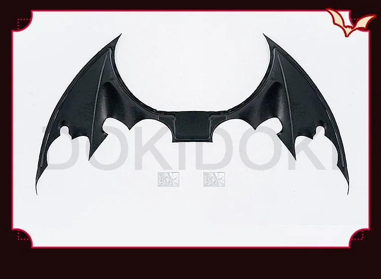 Tetoo Cosplay Costume Game Cosplay DokiDoki-R Women Cute Halloween Evil Dress Kasanee Tetoo Cosplay Wings