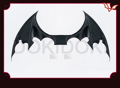 Tetoo Cosplay Costume Game Cosplay DokiDoki-R Women Cute Halloween Evil Dress Kasanee Tetoo Cosplay Wings