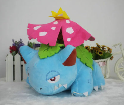 Pokemon Venusaur Plush Toy Cute Cartoon Doll Anime Soft Pokémon Soft Plushie Pillow Stuffed Home Decoration Gift for Children