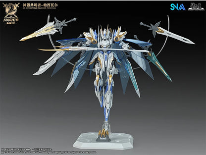In Stock SNAA Model DIVINE INVOKER PERCIVAL 1/144 Assembly Model Kit The Round Table Knights Action Figurine Model Toy Gifts